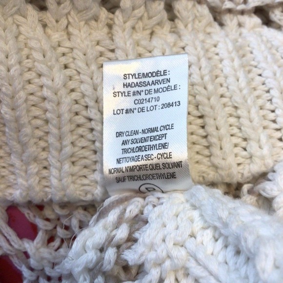 Theory Hadassa Arven Crochet Pullover Sweater - Picture 10 of 10